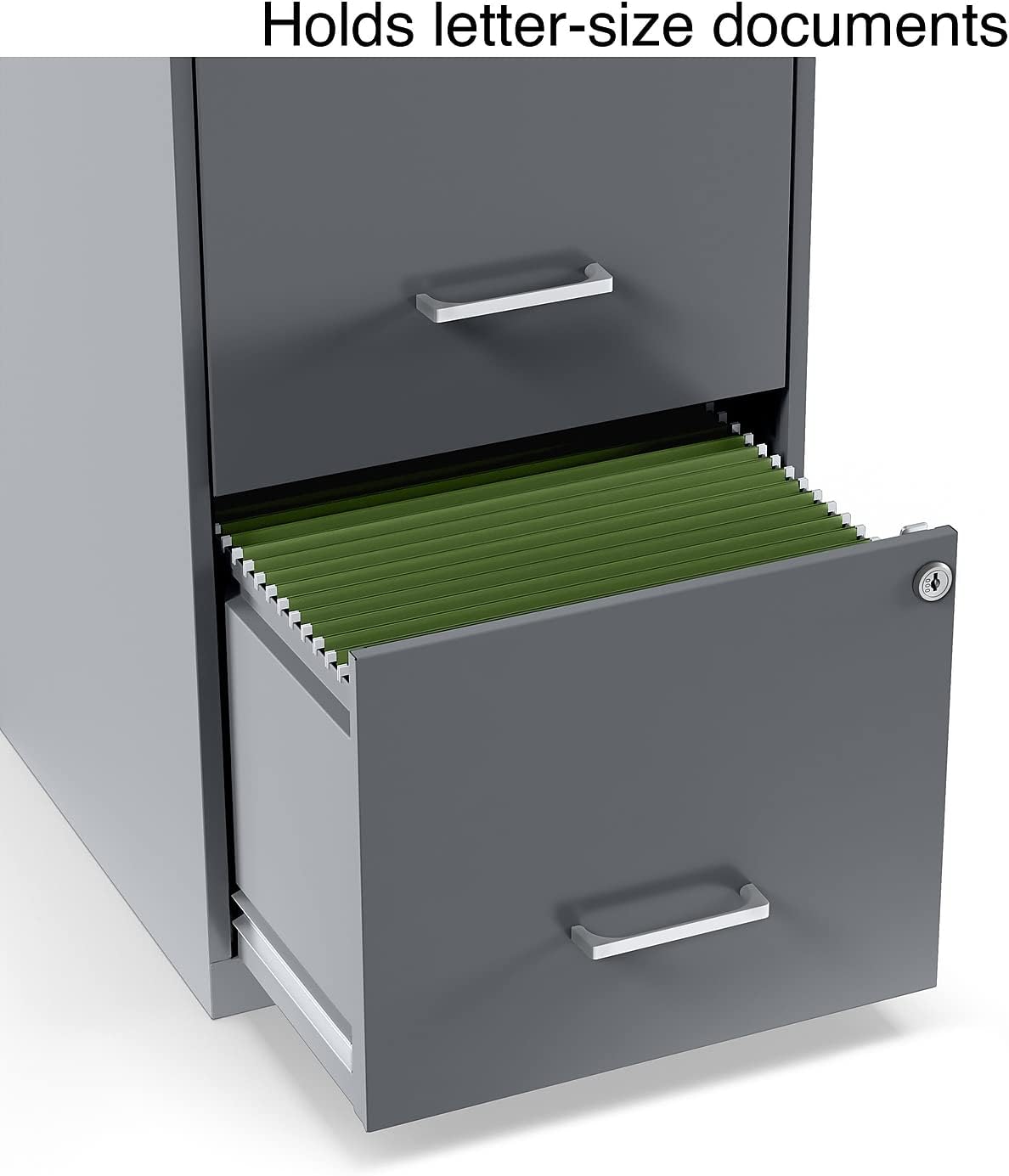 Staples Vertical File Cabinet for Letter/Legal Files, 2-Drawer